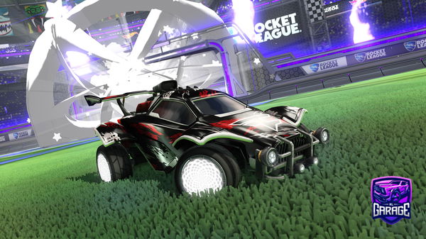 A Rocket League car design from rudisgrenis