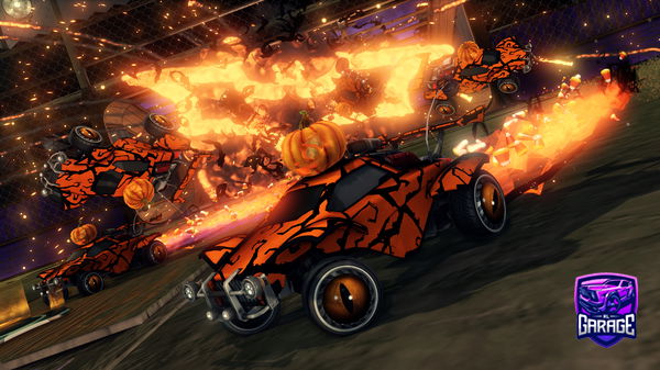 A Rocket League car design from chrike