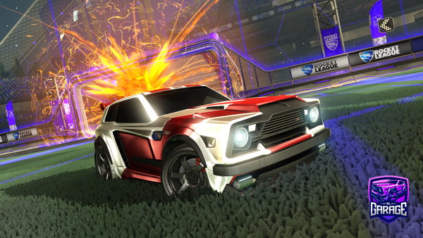 A Rocket League car design from finix123