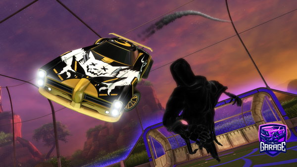 A Rocket League car design from JaredCL23
