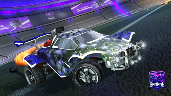 A Rocket League car design from HADES31