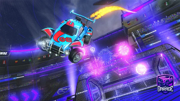 A Rocket League car design from TheMostHated
