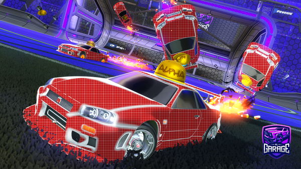 A Rocket League car design from Hmode