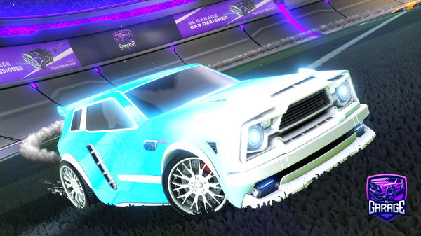 A Rocket League car design from Bymarx324