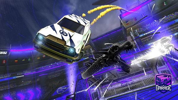 A Rocket League car design from moonlessninja