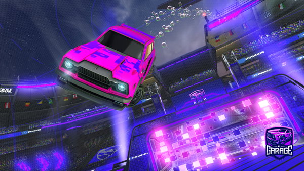 A Rocket League car design from xmmx