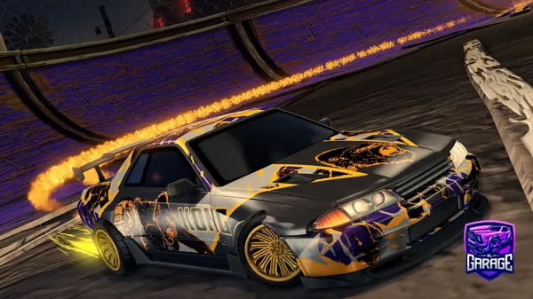 A Rocket League car design from glrm