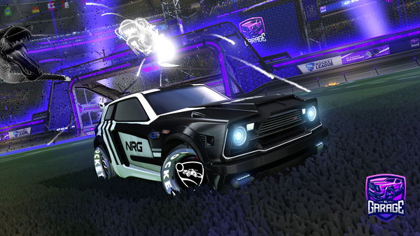 A Rocket League car design from lukanard