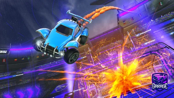 A Rocket League car design from LOL_U_DED