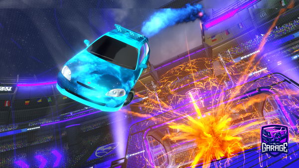 A Rocket League car design from nissangtrrio2007