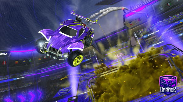 A Rocket League car design from Multipass