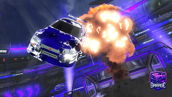 A Rocket League car design from risketo