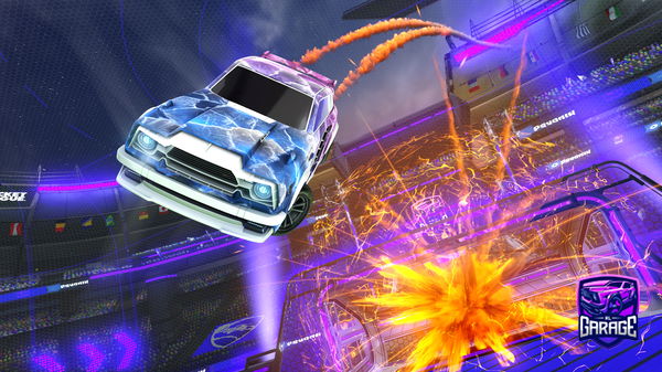 A Rocket League car design from yyashreddyy