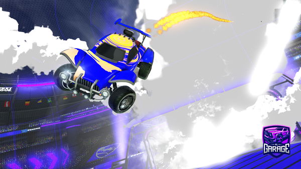 A Rocket League car design from Stub_rl