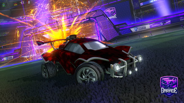 A Rocket League car design from Beanz511