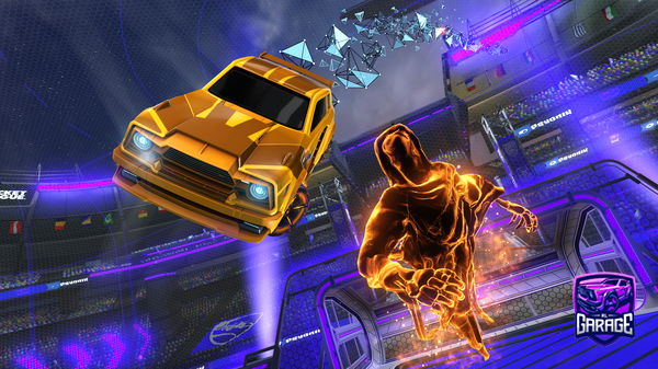 A Rocket League car design from Shooteo2313