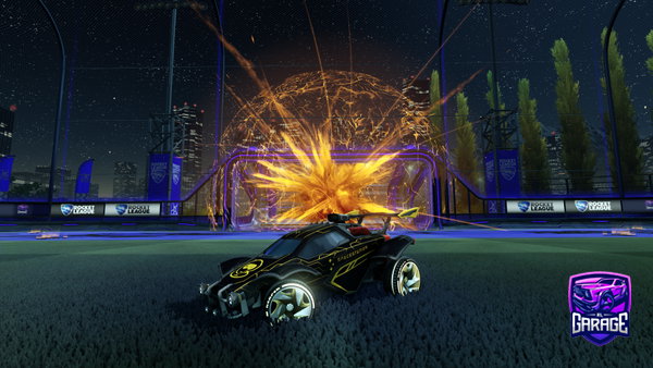 A Rocket League car design from Rossi1164