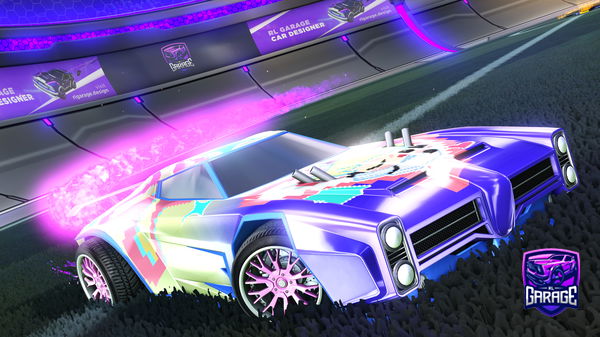 A Rocket League car design from zaddation