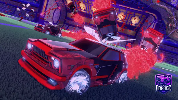 A Rocket League car design from timibruh1
