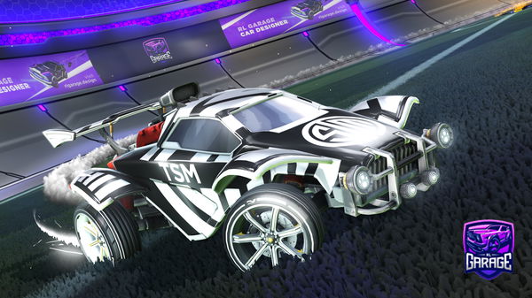 A Rocket League car design from TheBismarck49