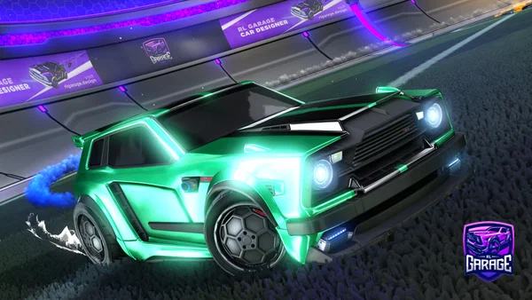 A Rocket League car design from spiderman9124