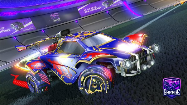 A Rocket League car design from Reesey-triplet1t