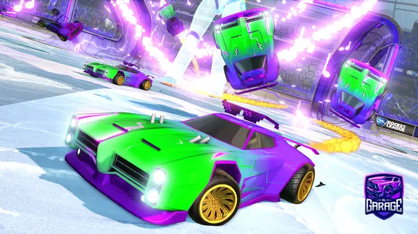 A Rocket League car design from miou009