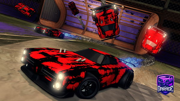A Rocket League car design from Brisk84