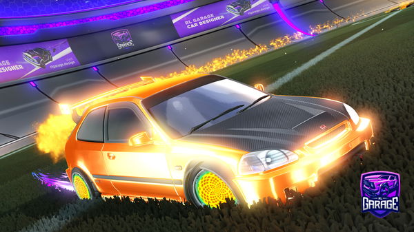 A Rocket League car design from GUILLEMREDA