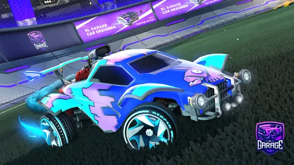 A Rocket League car design from Medowz