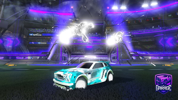 A Rocket League car design from RbbinHero