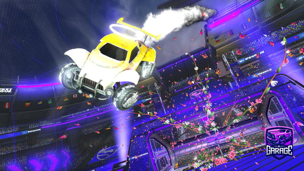 A Rocket League car design from Cadietrich75