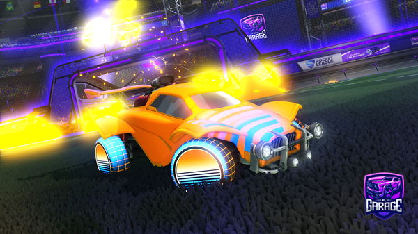 A Rocket League car design from WildGrayWolf