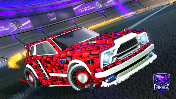 A Rocket League car design from jonqauvias