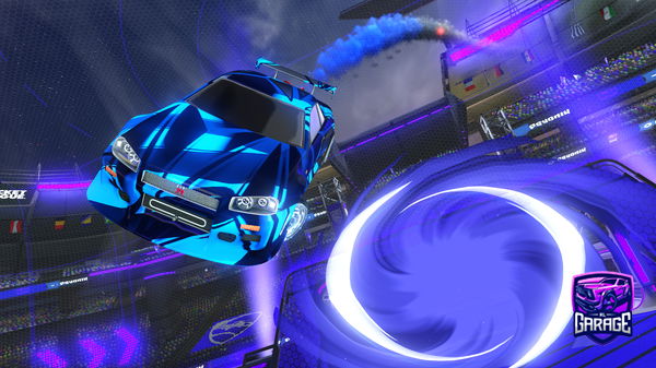 A Rocket League car design from psyCho2099