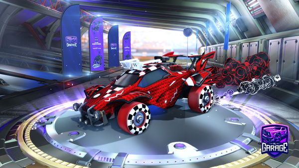 A Rocket League car design from purple_cat86