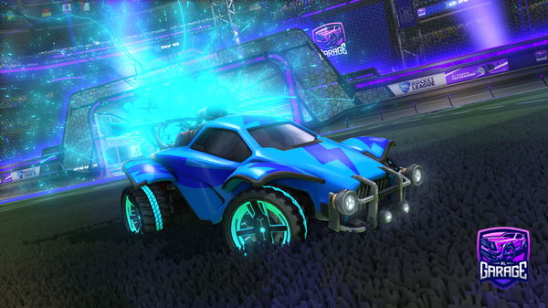 A Rocket League car design from Iclaps