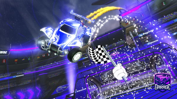 A Rocket League car design from K-PLAYS
