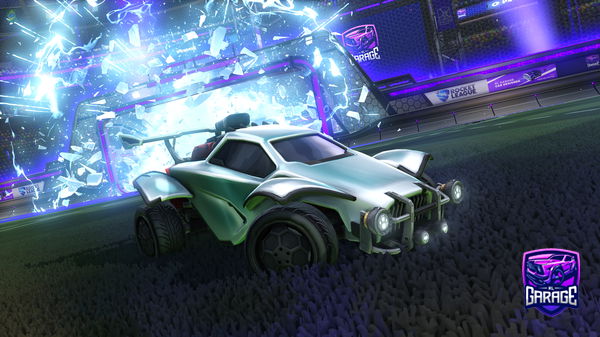 A Rocket League car design from arglz007