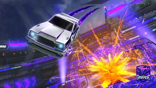 A Rocket League car design from xiroz_math