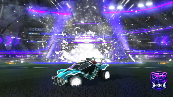 A Rocket League car design from kampfkaro