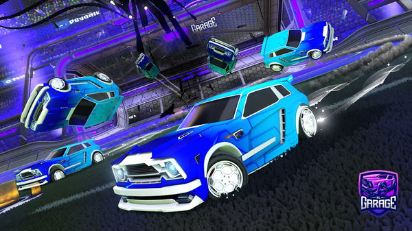 A Rocket League car design from Alejandroodm09