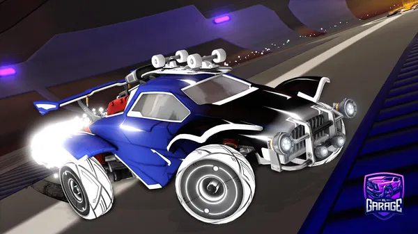 A Rocket League car design from Goatedonswitch