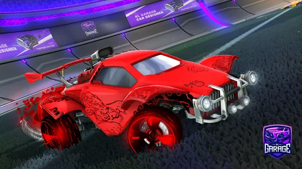 A Rocket League car design from Ben1230