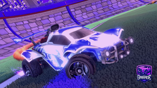 A Rocket League car design from hsjfjsjnsnd