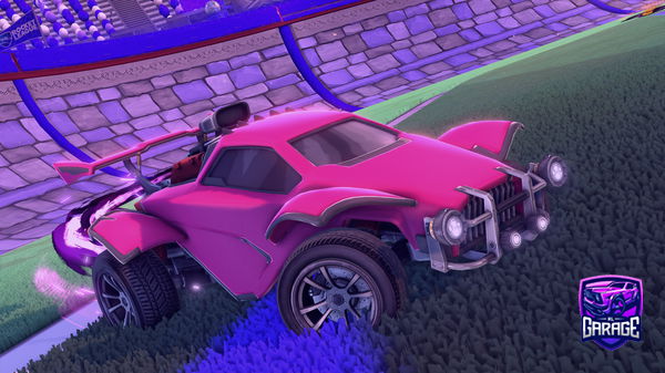 A Rocket League car design from voitx64