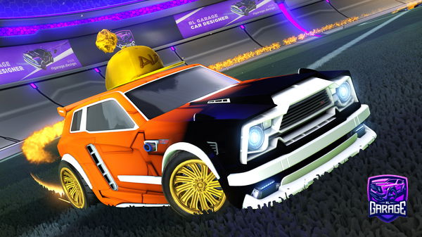 A Rocket League car design from VariedFiber4866