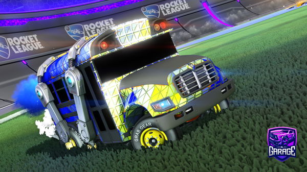 A Rocket League car design from Ninja4