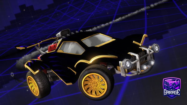 A Rocket League car design from BrayanMP