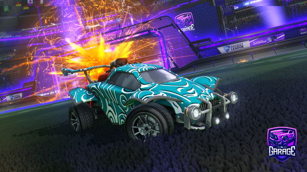 A Rocket League car design from Harusay-_-